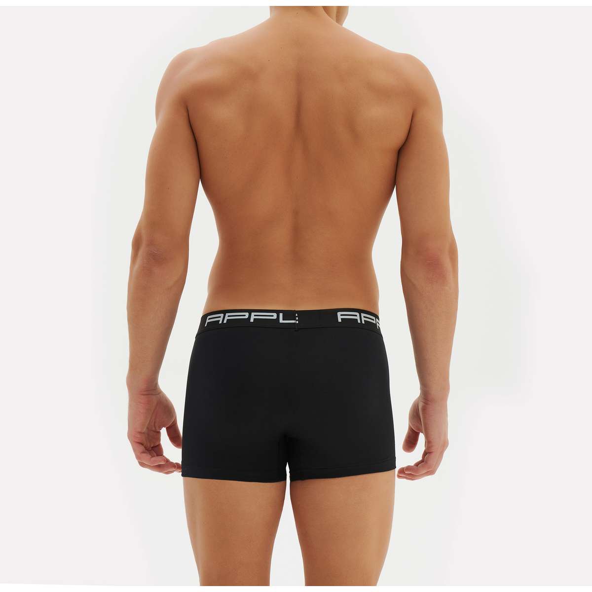 APPLE BOXER MEN΄S BOXER 3PACK 0113965 BLACK-BORDEAUX-NAVY  - Μαύρο-Μπορντό-Μπλε - XL